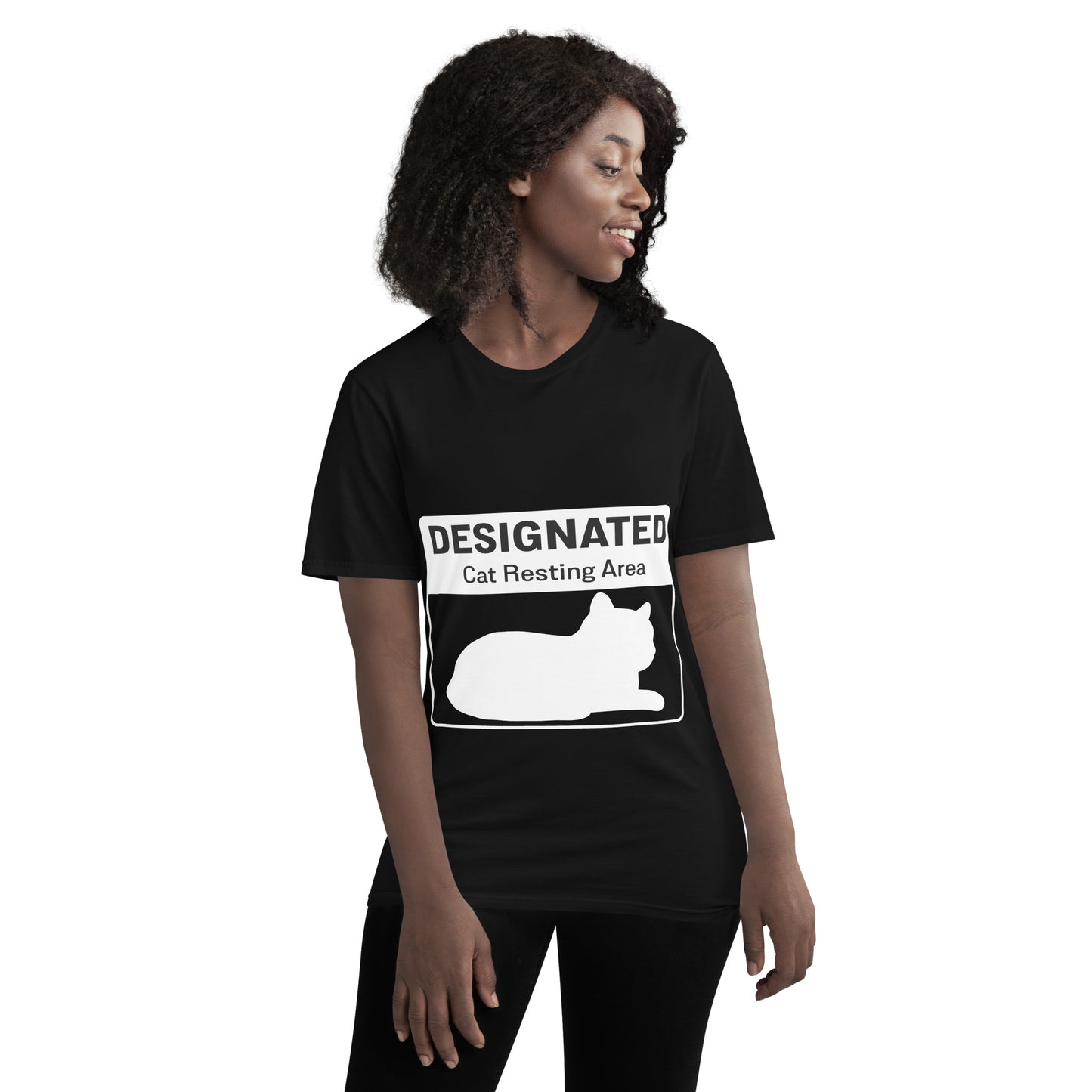 Designated Cat Resting - Classic Fit Tee