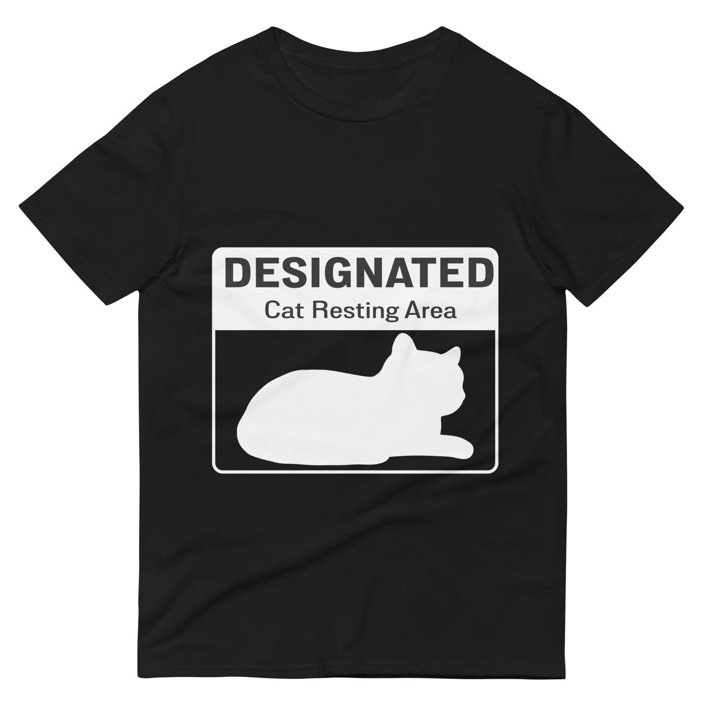 Designated Cat Resting - Classic Fit Tee