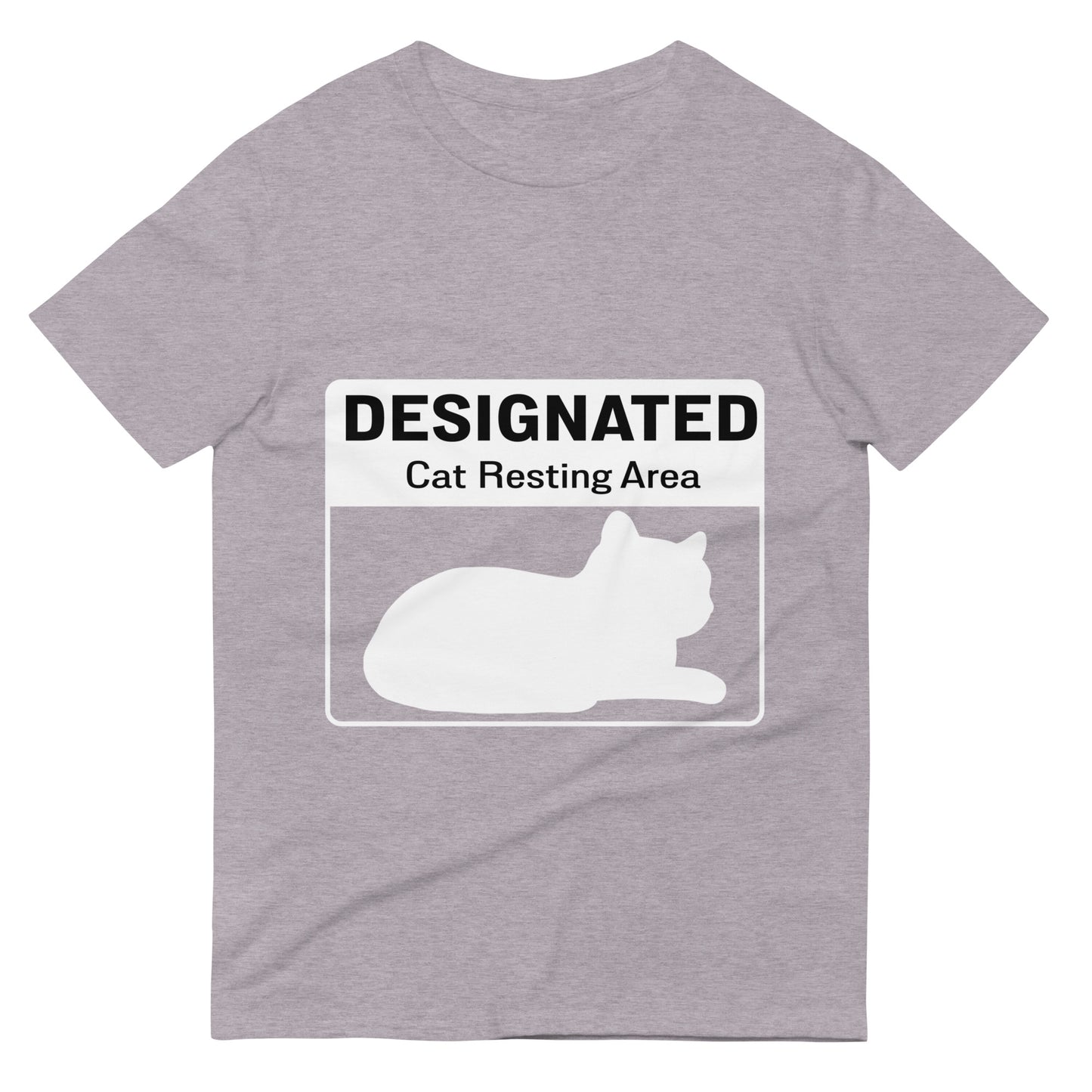 Designated Cat Resting - Classic Fit Tee