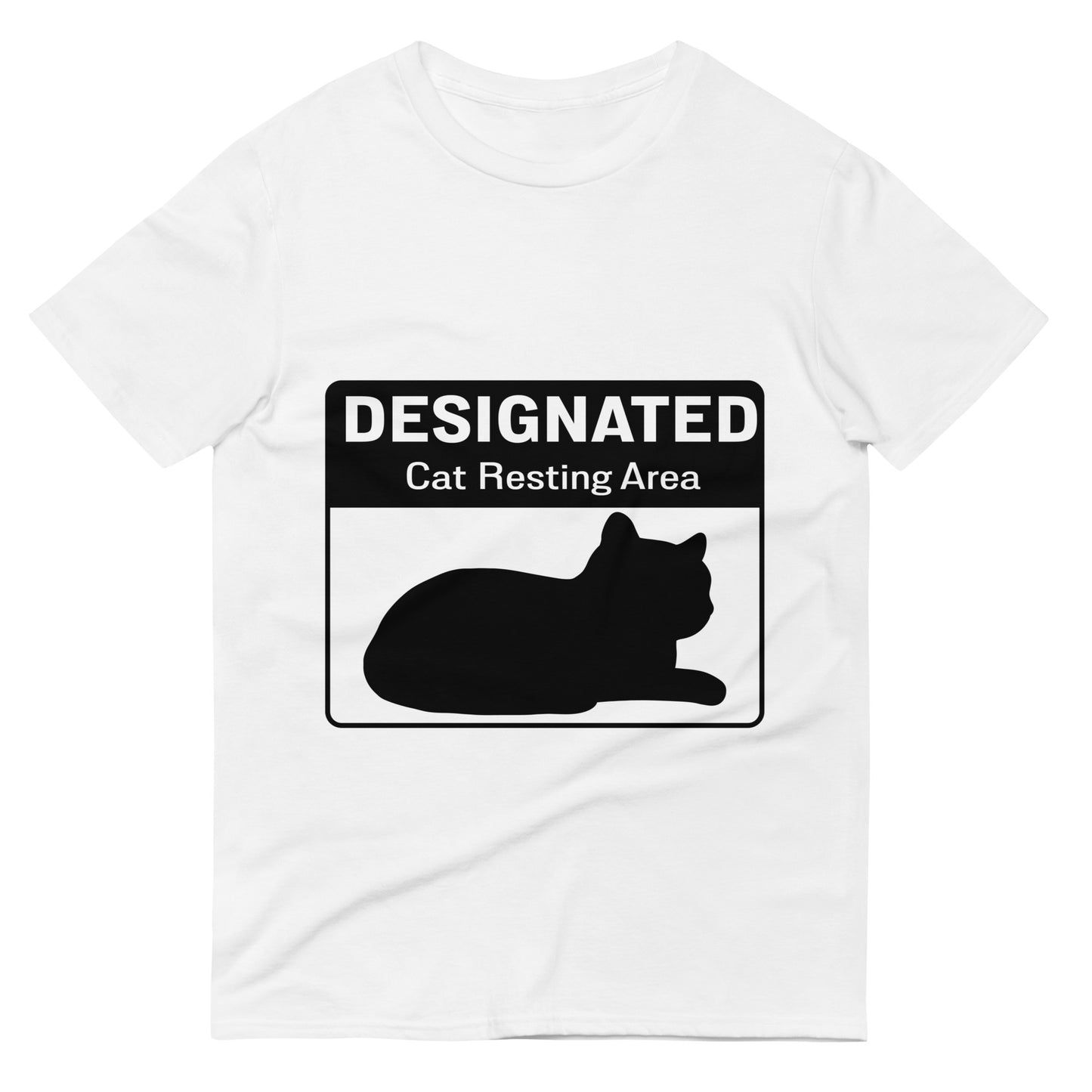 Designated Cat Resting - Classic Fit Tee