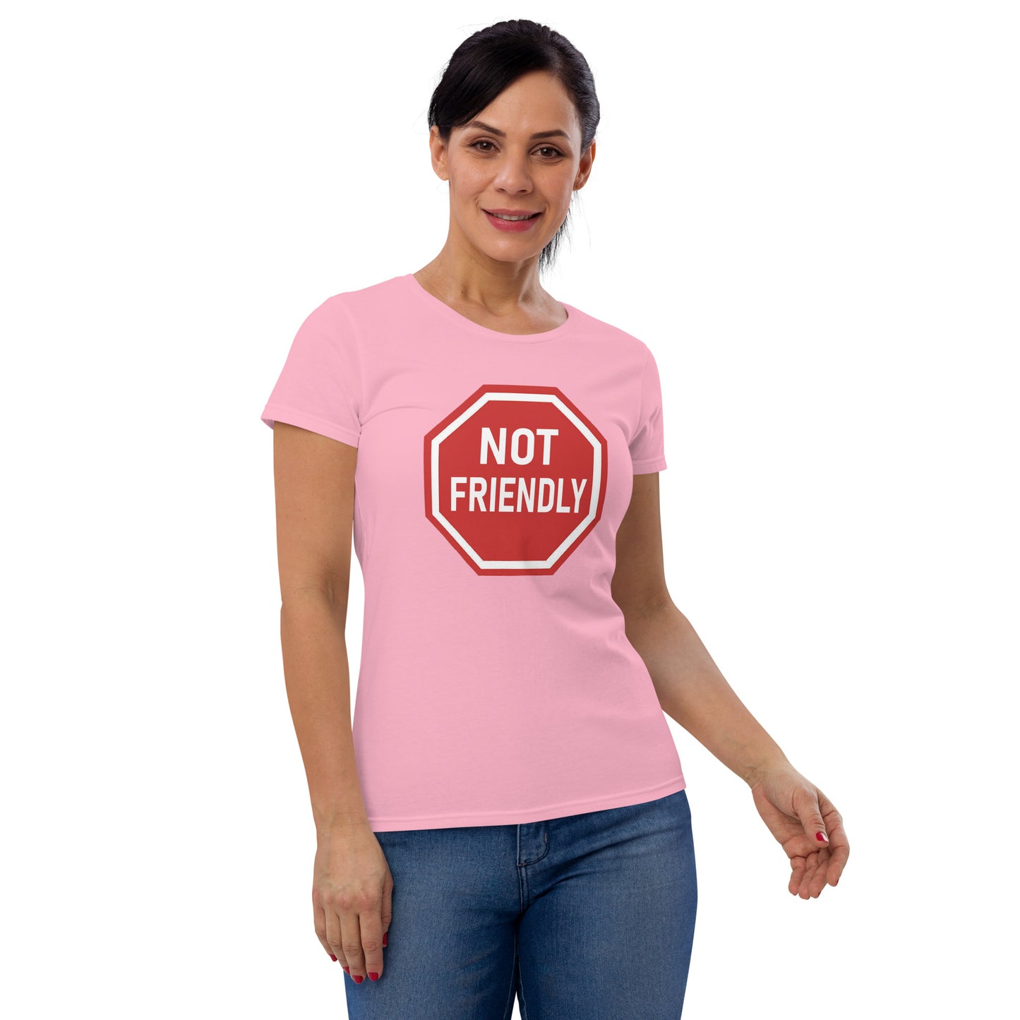 Not Friendly - Slim Fit Tee