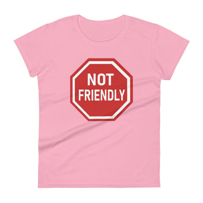 Not Friendly - Slim Fit Tee