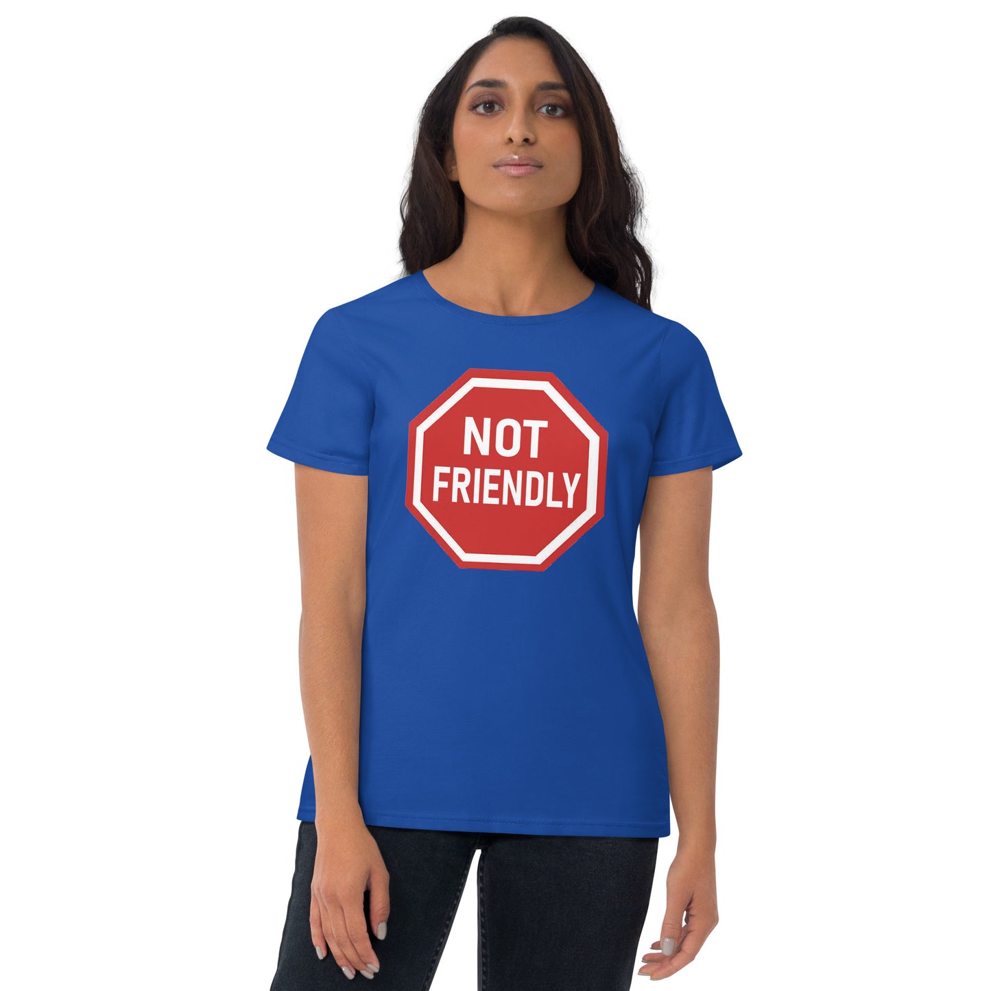 Not Friendly - Slim Fit Tee