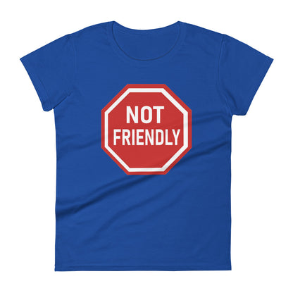 Not Friendly - Slim Fit Tee